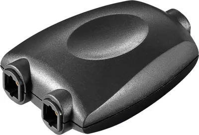Produktbild von TOSLINK Digital Audio-Splitter 1 auf 2 Toslink-Kupplung > 2x Toslink-Kupplung