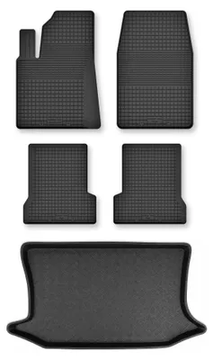 Obrázek produktu pro Vaničkové autokoberce + vana kufru pro: Ford Fiesta MK6 2002-2008 hatchback 5 ks