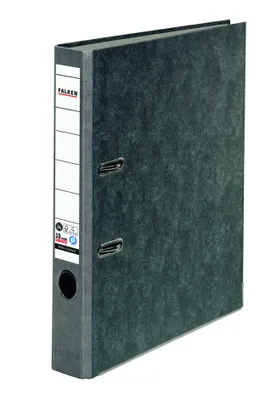 Produktbild von Falken Ordner S50 10311686 DIN A4 50mm RC Pappe grau