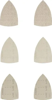 Produktbild von EXPERT M480 Schleifnetz Set, 100x150mm, K80-180, 10-tlg.