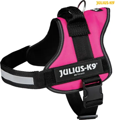 Obrázok produktu pre Julius-K9® Powerharness®, veľkosť 0-3 58-76 cm/40 mm fuchsiová