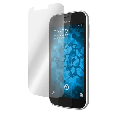 Produktbild von 2er-Pack PhoneNatic Displayschutzfolien klar  kompatibel mit  Nokia 1