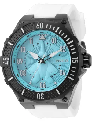 Obrázek produktu pro Invicta Aviator 50645 Pánské Hodinky - Quartz Hnutí - Nerezová Ocel s Modrým Ciferníkem - 50 mm