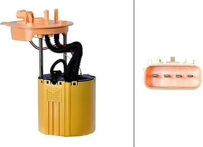 Image de Unité d'alimentation en carburant électrique à 4 pôles HELLA pour OPEL ZAFIRA, entre autres