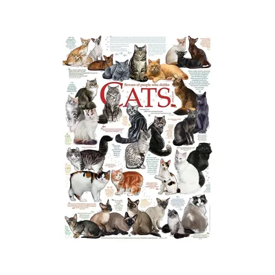 Immagine prodotto di COBBLE HILL Puzzle Annunci di gatti 1000 pezzi