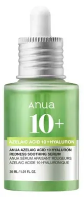 Produktbild von Anua, Azelainsä ure 10, Azelainsä ure 10 +  Hyaluron, beruhigend gegen Rö tungen, Serum, fü r Gesicht, 30 ml
