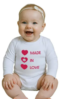 Produktbild von Body mit Aufdruck New Baby LOVE, Gr. 86 (12-18m)
