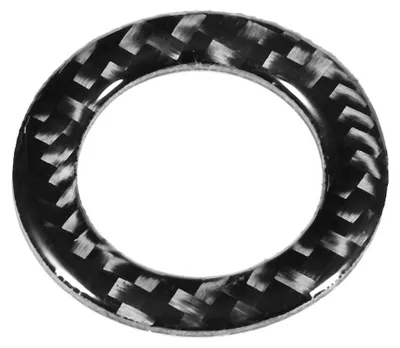 Image de Enjoliveur de bouton de démarrage du moteur en fibre de carbone adapté à l'Infiniti Q50/Q60 14-18