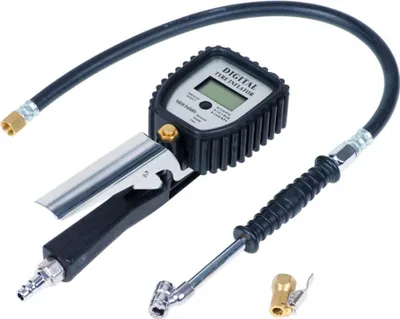 Obrázok produktu pre Pištoľ na hustenie pneumatík s digitálnym manometrom 210 PSI