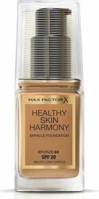 Image de Max Factor, Healthy Skin Harmony, Liquid Foundation, 80, Bronze, SPF 20, 30 ml
