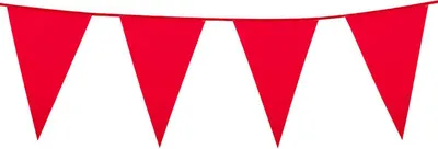 Immagine prodotto di Ghirlanda per feste con pennacchio rosso 10m - taglia unica