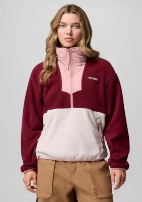 Produktbild von Columbia Sequoia Grove1/2 Zip Fleece Damen Sweatshirt Rot XL