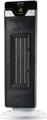 Immagine prodotto di Imetec Eco Ceramic CFH2-100 Termoventilatore 2200W Nero/Bianco 6 Livelli Timer 24h