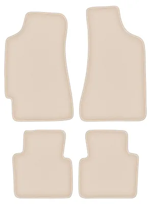 Produktbild von DURBAN Beige Velours-Fußmatten-Set für Dodge Neon Limousine (1994-2005)