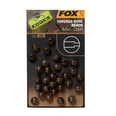 Produktbild von Fox Fishing Edges Camo Tapered Bore Bead 6mm