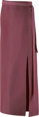 Produktbild von Schürze mit Schlitz B 100 x L 100 cm, Fb. bordeaux  : bordeaux : 65% Polyester 35%Baumwolle 220 g/m²