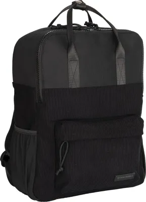 Produktbild von New Rebels Rucksack Ribbi Springfield mit Kordoptik und Tabletfach schwarz