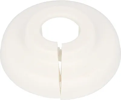 Produktbild von STEDO Scharnierrosette - weiß Loch: 12 mm x Aussen: 40 mm