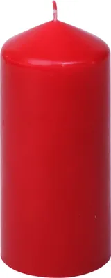 Produktbild von Stumpenkerzen Rubin Rot 130/57 mm, 12 Stück Steinhart Kerzen in RAL-Kerzen Güte Qualität