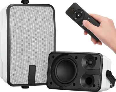 Zdjęcie produktu dla Zestaw dwóch głośników Bluetooth - Bezprzewodowe głośniki - Zestaw głośników - Głośniki zewnętrzne - Głośniki