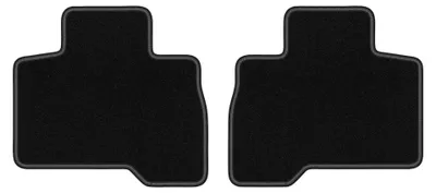 Image de Tapis arrière en moquette pour Fiat Qubo 2008-2020 (ludospace) – 2 pièces, noirs, sur mesure – Wielganizator LUX