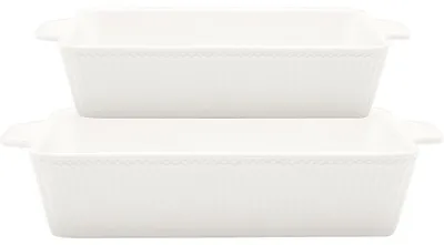 Produktbild von Greengate Alice Auflaufform white Set2