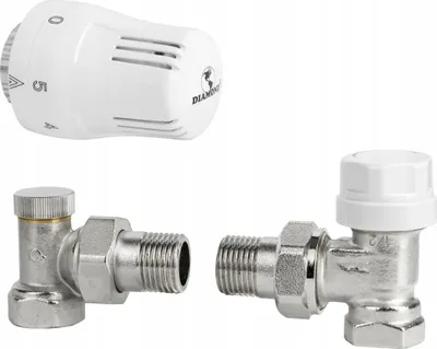 Produktbild von Eck-Thermostat-Satz 1/2 Zoll
