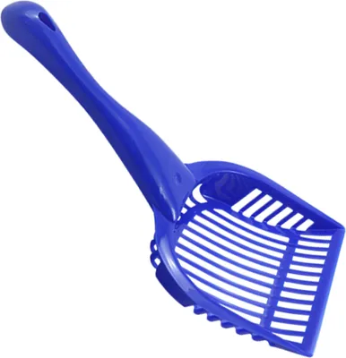 Obrázok produktu pre Lopatka Na Jemnú Podstielku Pre Mačky 28X14 Cm Veľké Na Hnoj S Dlhou Rukoväťou