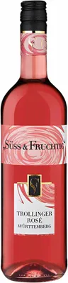 Produktbild von Württemberg Süss und Fruchtig Trollinger Rosé Württemberg QbA 2019 Deutschland | 9 % vol | 0,75 l