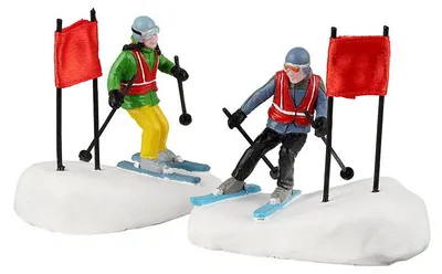 Productafbeelding van Slalom Stars Set Of 2 Kerst LEMAX