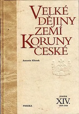 Image de Velké dějiny zemí Koruny české XIV. 1929 - 1938 (Klimek Antonín)