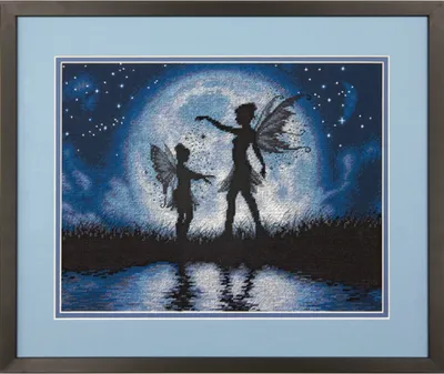 Produktbild von Dimensions Kreuzstich Set "Twilight-Silhouette", Zählmuster, 35,5x27,9cm