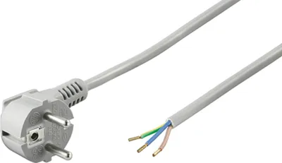 Produktbild von Goobay 50082, 2 m, CEE7/7, H05VV-F3G, 250 V