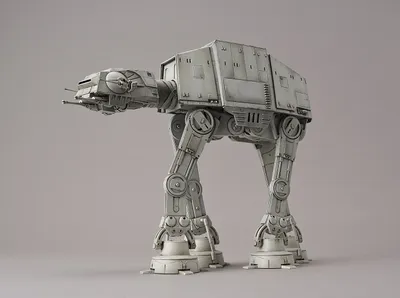 Produktbild von Bandai AT-AT, Armored fighting vehicle model, Montagesatz, 1:144, AT-AT, Unisex, Star Wars