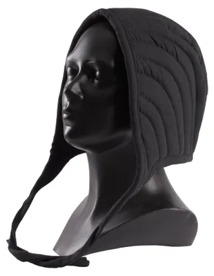 Produktbild von gepolsterte Bundhaube schwarz