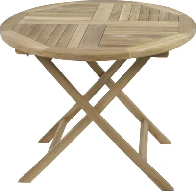 Produktbild von Garden Pleasure Tischgruppe SOLO 02 3-tlg. Teak B-grade unbehandelt 940220-2