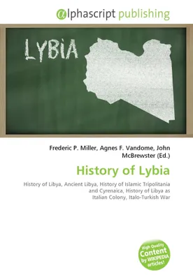 Produktbild von History of Lybia