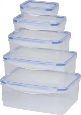 Produktbild von aufbewahrungsbox-Set 0,17 - 2,3 Liter Polypropylen 10-teilig