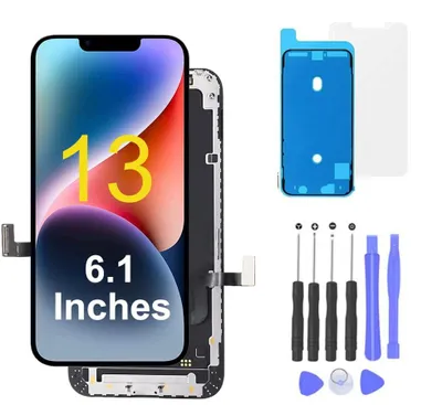 Produktbild von iPhone 13 Display | Komplettes OLED Display | Reparatur Set| Ersatzteil | Bildschirm Einheit