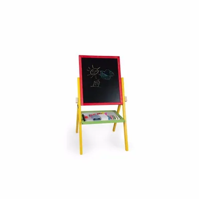 Immagine prodotto di Lavagna magnetica rotante per bambini 2in1 Colore - altezza 78 cm
