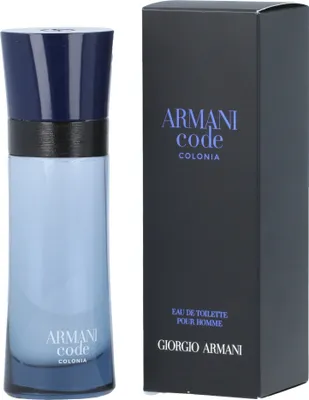 Produktbild von Giorgio Armani Armani Code Colonia, Männer, 75 ml, Nicht nachfüllbare Flasche, Bergamotte, Lavendel, Tonka-Bohne