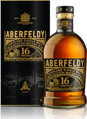 Produktbild von Aberfeldy 16 Jahre Highland Single Malt Scotch Whisky in Geschenkpackung | 40 % vol | 0,7 l