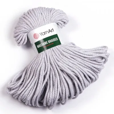 Produktbild von Yarn Art Macrame Braided 4 mm 67 m 756 Schnur