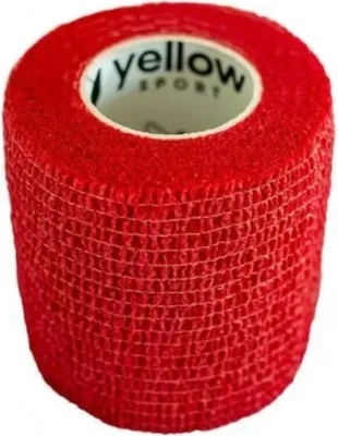 Produktbild von Kohäsive Binde 5cm x 4,5m rot