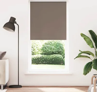 Produktbild von Verdunkelungsrollo Kaffeebraun 105x210 cm Stoffbreite 100,7 cm ,Rollos 2025