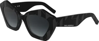 Produktbild von Karl Lagerfeld KL6199S Black 53/21/140 Damen Sonnenbrillen