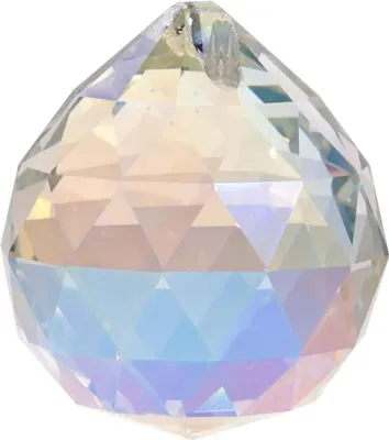 Zdjęcie produktu dla Kryształowa kula Feng-shui Jasna perła Jakość Aaa - zestaw 2 szt. - 5 cm