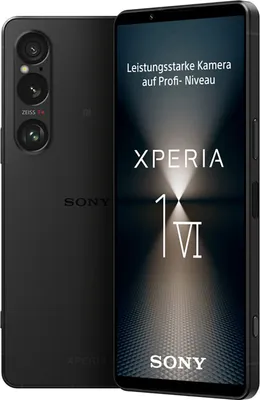 Produktbild von Sony Xperia 1 VI 256GB Gojischwarz