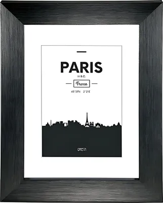 Produktbild von Hama Bilderrahmen Kunststoff Paris schwarz 13x18cm