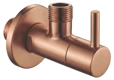 Immagine prodotto di Rea Valvola Ad Angolo 1/2" X 3/8" Brush Copper